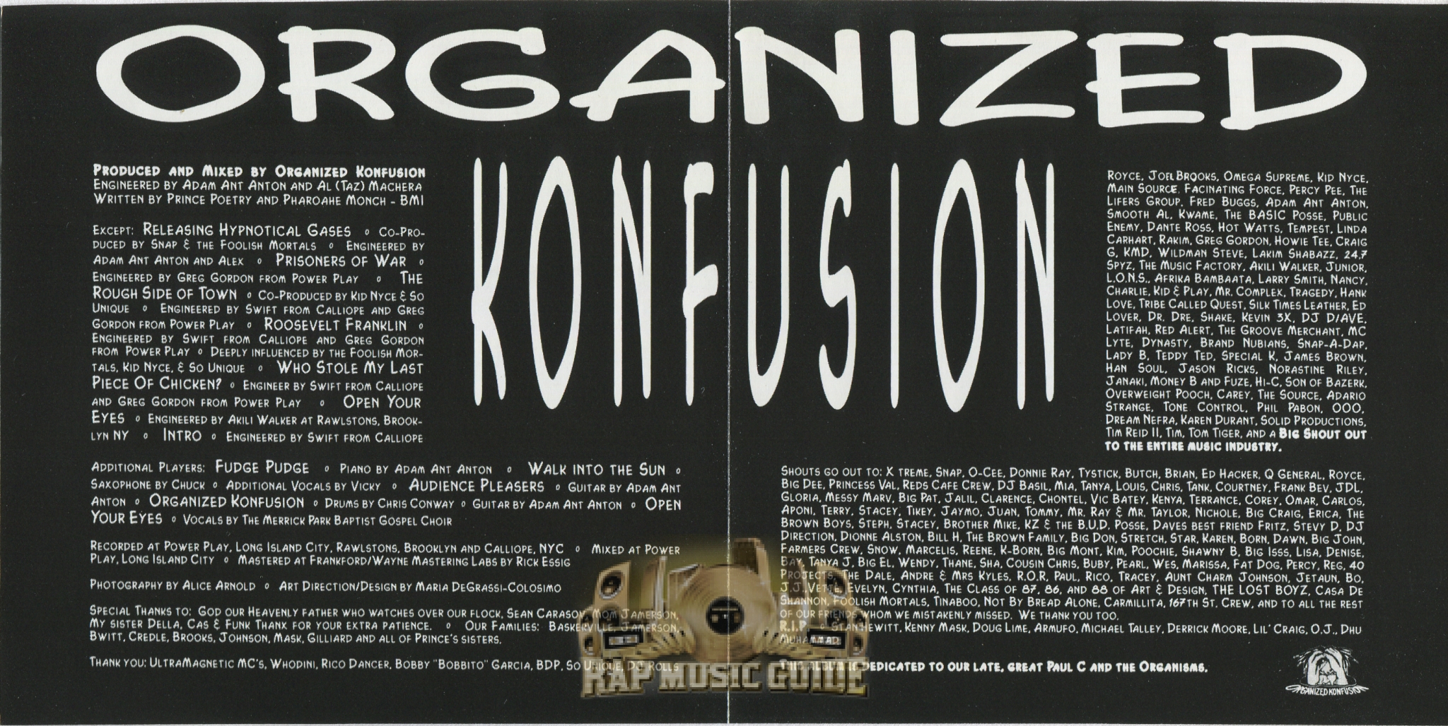 Organized Konfusion - Organized Konfusion: CD | Rap Music Guide